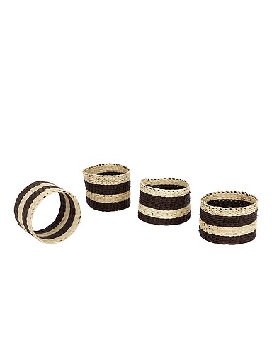 Iraca Napkin Rings