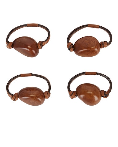 Tagua Napkin Rings