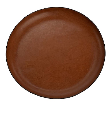 Molded Leather Oversized Tray