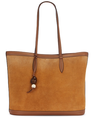 Suede Tote Bag