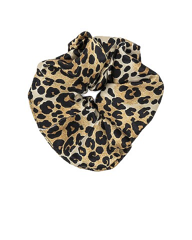 Leopard Scrunchie