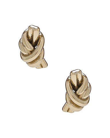 Metallic Knot Earrings