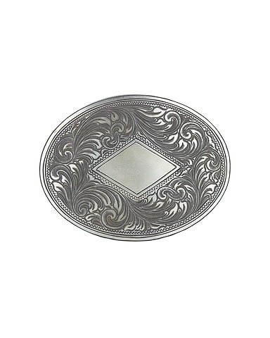 Large Oval Shield Belt Buckle