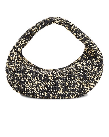 Olivia Medium Raffia Hobo Bag