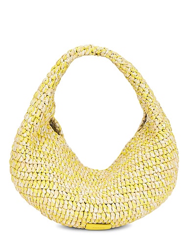 Olivia Medium Raffia Hobo