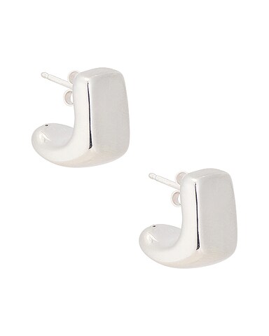 Hot Box Huggie Earrings