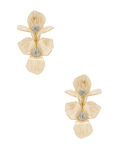 Trillium Bouquet Earrings