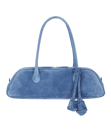Brigitte Trapeze Suede Bag