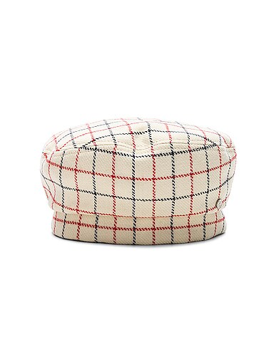 Reversible Florence Check Hat