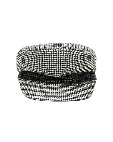 New Abby Wool Cashmere Dogtooth Hat