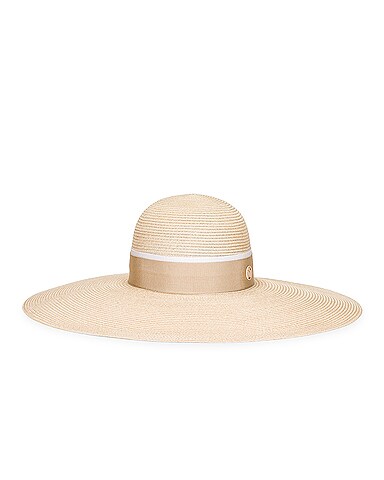 Blanche Straw Timeless Thin Canapa Hat