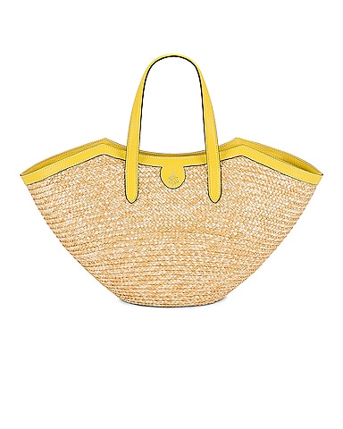 Madeline Straw Basket Bag