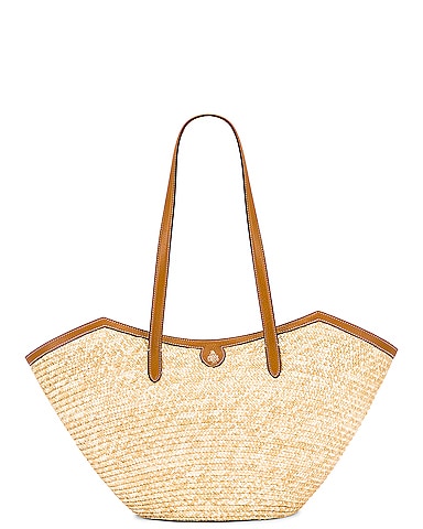 Madeline Straw Basket Bag