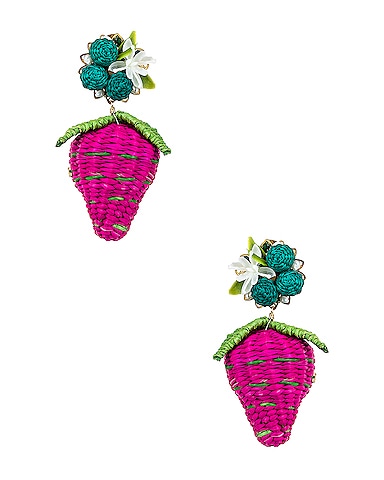 Strawberry Tropics Earrings