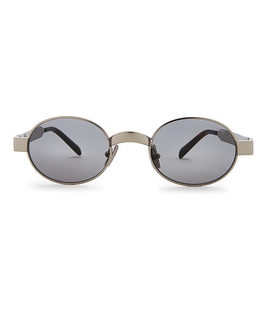 Oval Metal Sunglasses