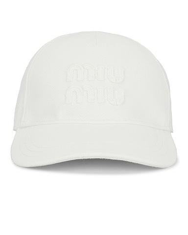 Denim Logo Baseball Hat