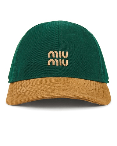 Drill Washed Bicolore Hat