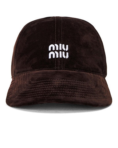 Velluto Chambray Nastro Hat