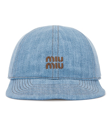 Denim Baseball Cap
