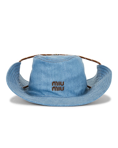 Denim Cowboy Hat