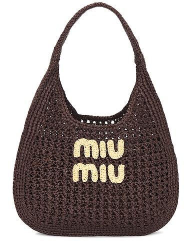 Crochet Rete Hobo Bag