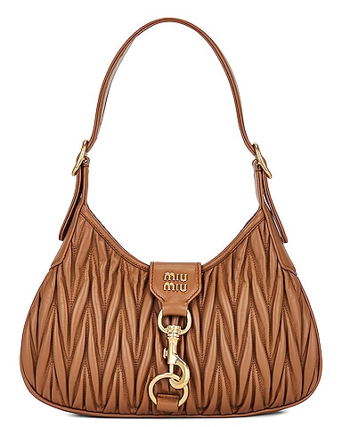 Wander Matelasse Link Shoulder Bag