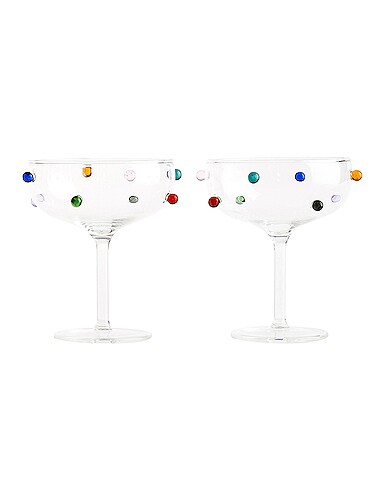 Pomponette Coupes Set of 2