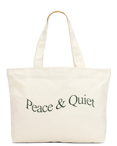 Wordmark Pigment Dyed Tote Bag