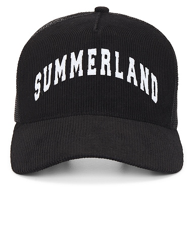 Summerland Corduroy Trucker Hat