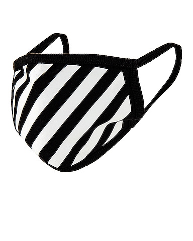 Diagonal Stripe Mask