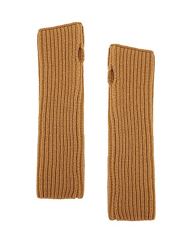 Helvet Wool Knit Half Gloves