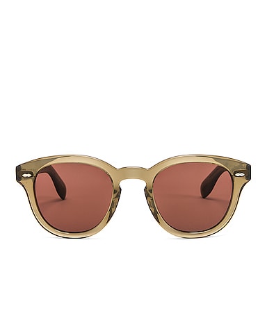 Cary Grant Sunglasses in Dusty Olive