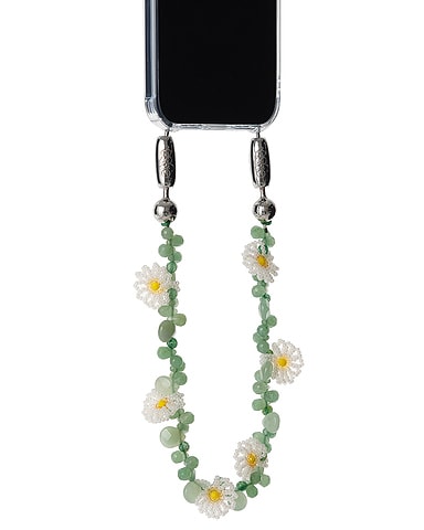 For FWRD Daisy Gemstone Wristlet