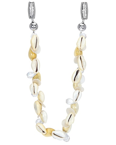 for FWRD Faceted Crystal & Puka Shell Wrislet