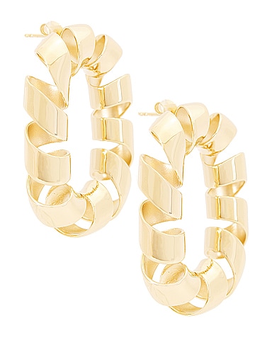 XL Link Twist Earrings