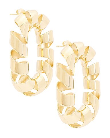 XL Link Twist Earrings