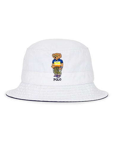 Chino Novelty Bear Loft Bucket Hat