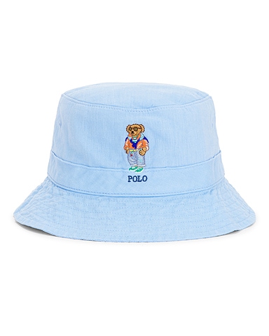 Tissue Linen Classic Novelty Bear Loft Bucket Hat
