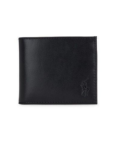 Burnished Leather Billfold Wallet