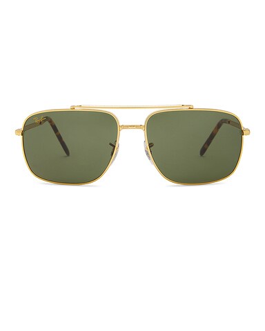 Sunglasses in Gold & Black