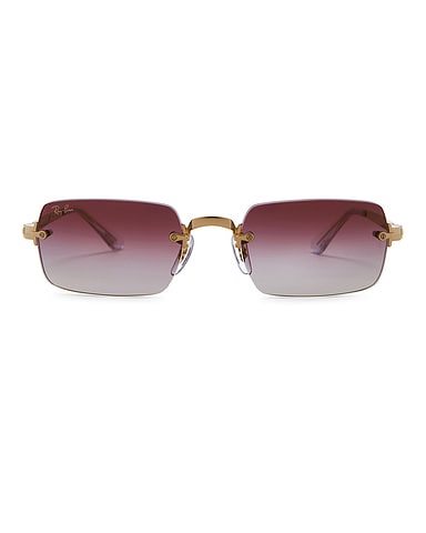 x A$ap Rocky RB3928 Rectangle Sunglasses