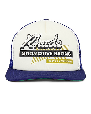 Auto Racing Trucker Hat