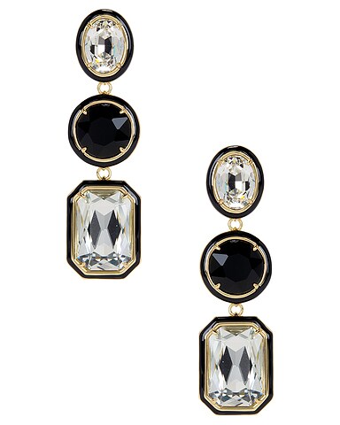 Camille Gemstone Drop Earring