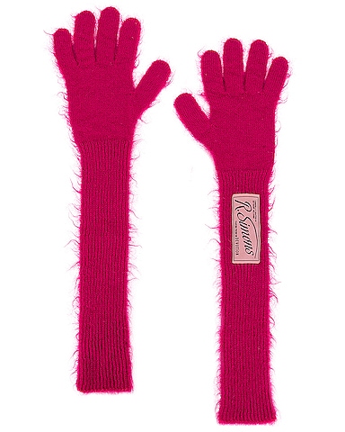 Long Knit Gloves
