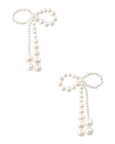 Grande Rosette De Perles Earrings