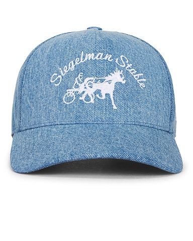 Denim Five Panel Hat