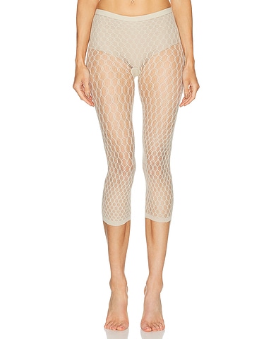 Laura Net Capri Tights