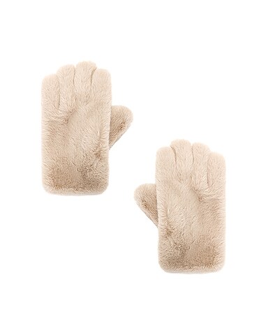 Carmen Faux Fur Gloves