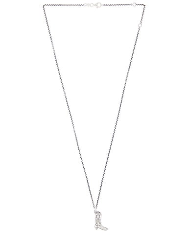 Cowboy Boot Necklace