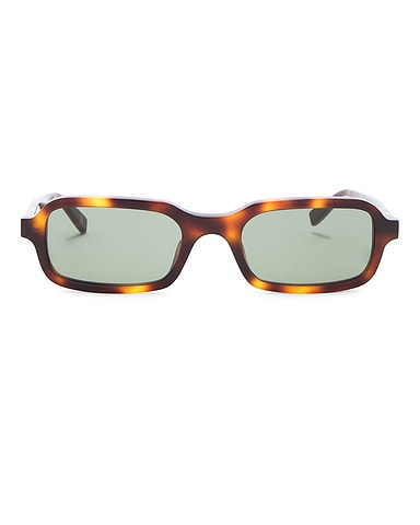 SL Logo Rectangular Sunglasses